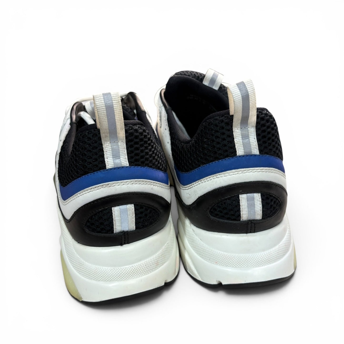 Dior B22 Reflective Low Top Blue Sneakers | Size 47 (14US)