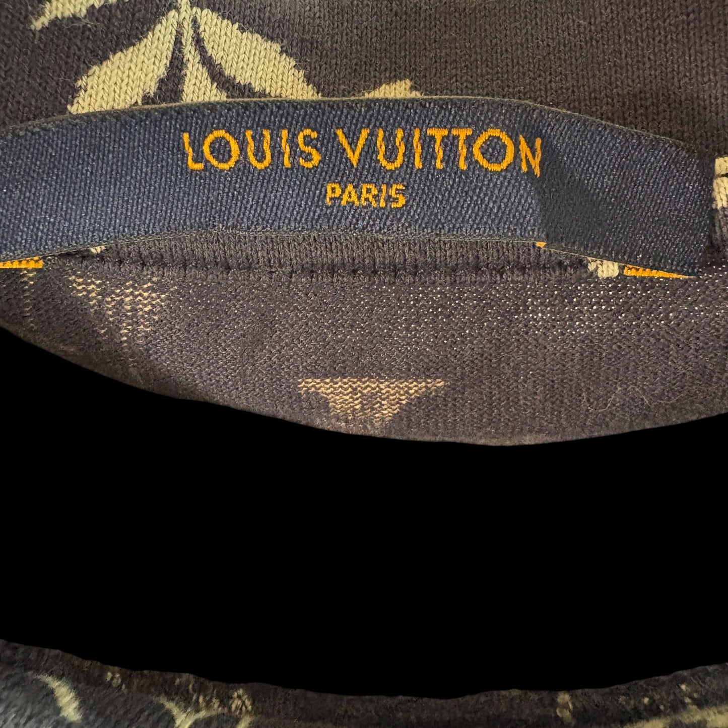 Louis Vuitton Floral Letter Print T-Shirt | Small