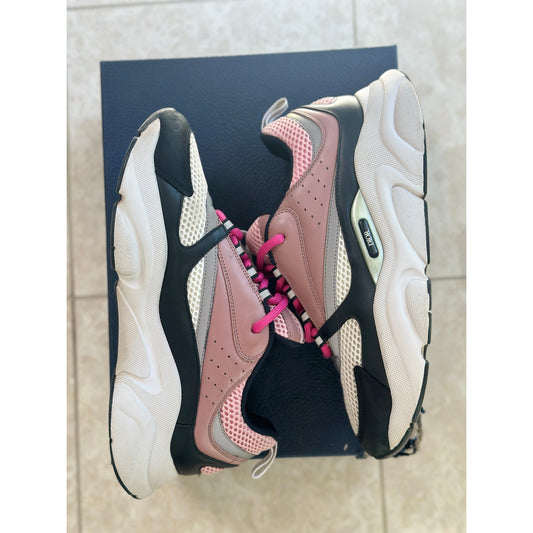 Dior B22 Reflective Low Top Sneaker ‘Pink Black White’ | 9US