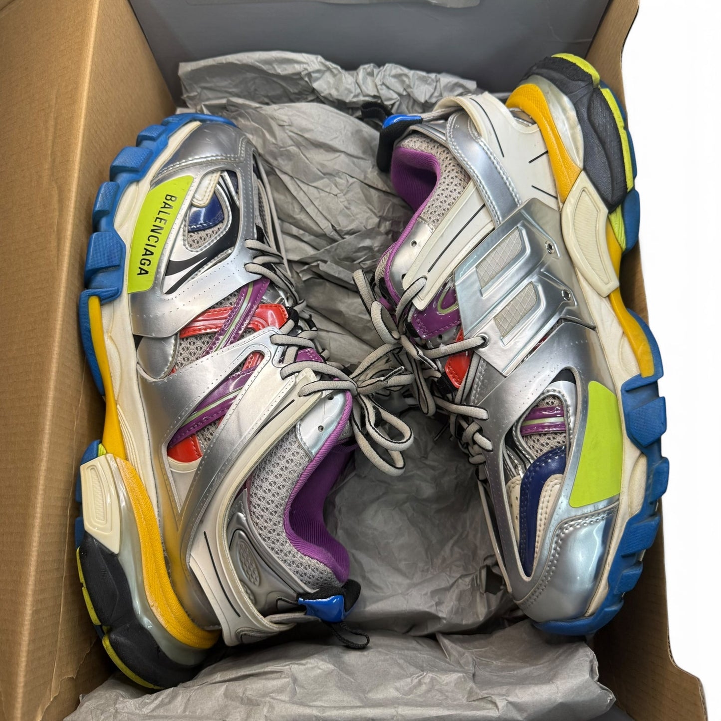 Balenciaga Track Grey / Multicolor Sneakers | Size 42(9)