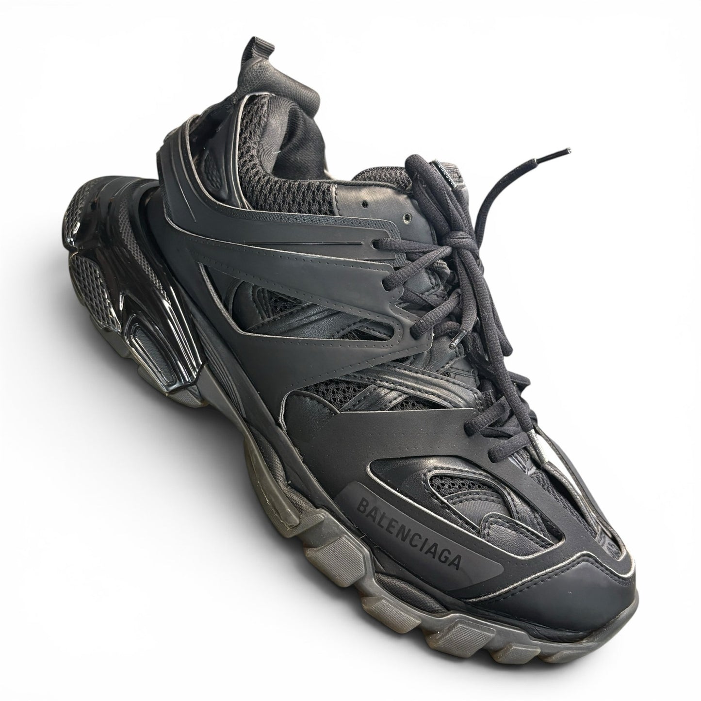 Balenciaga Track Black Sneakers | Size 10US