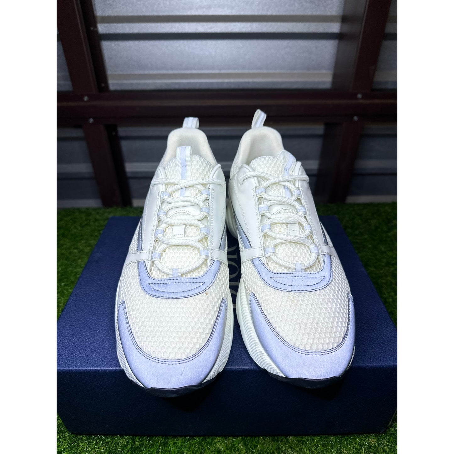 Dior B22 Reflective Low Top Sneaker ‘White’ | 13US