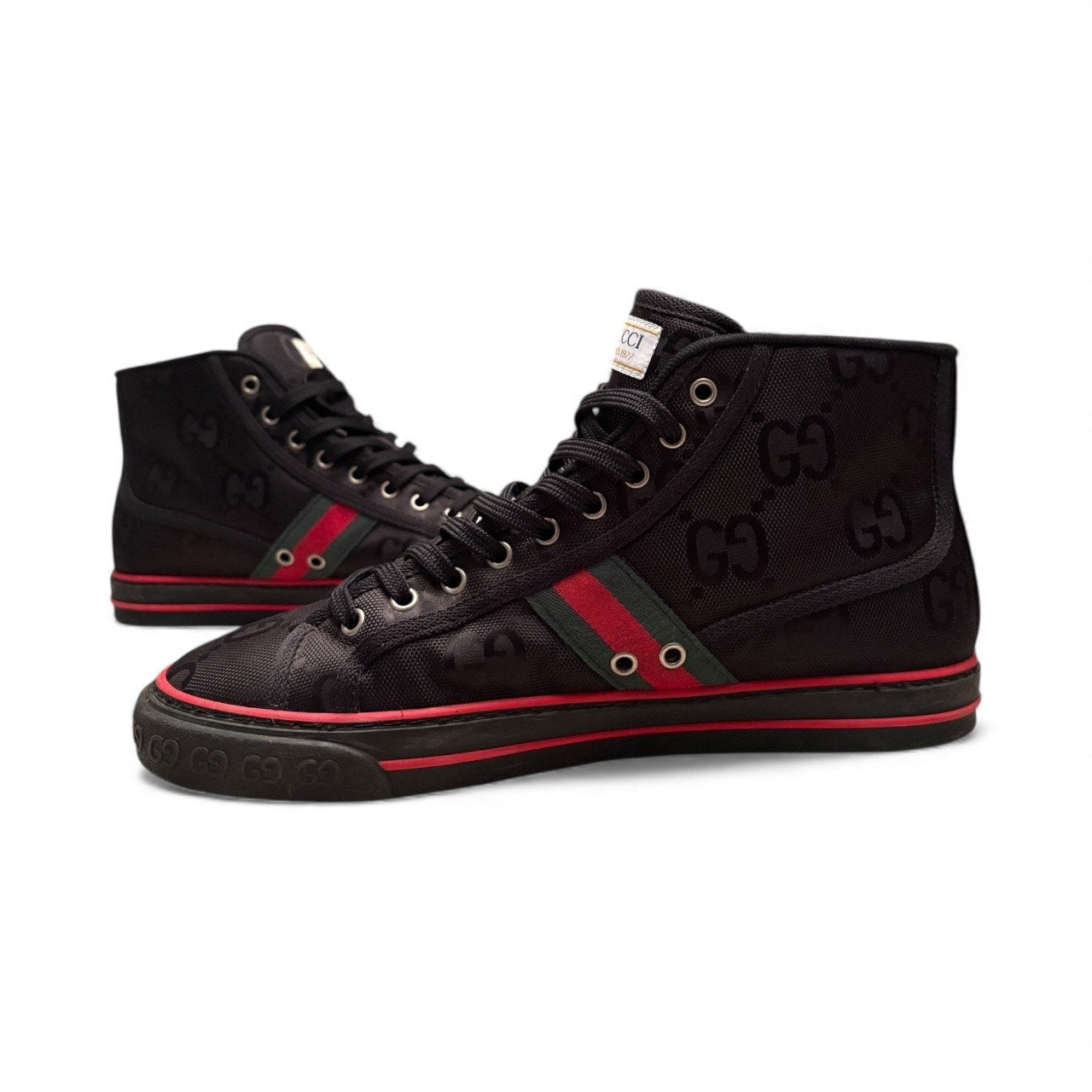 Size 10US - Gucci Off The Grid High Top Black GG