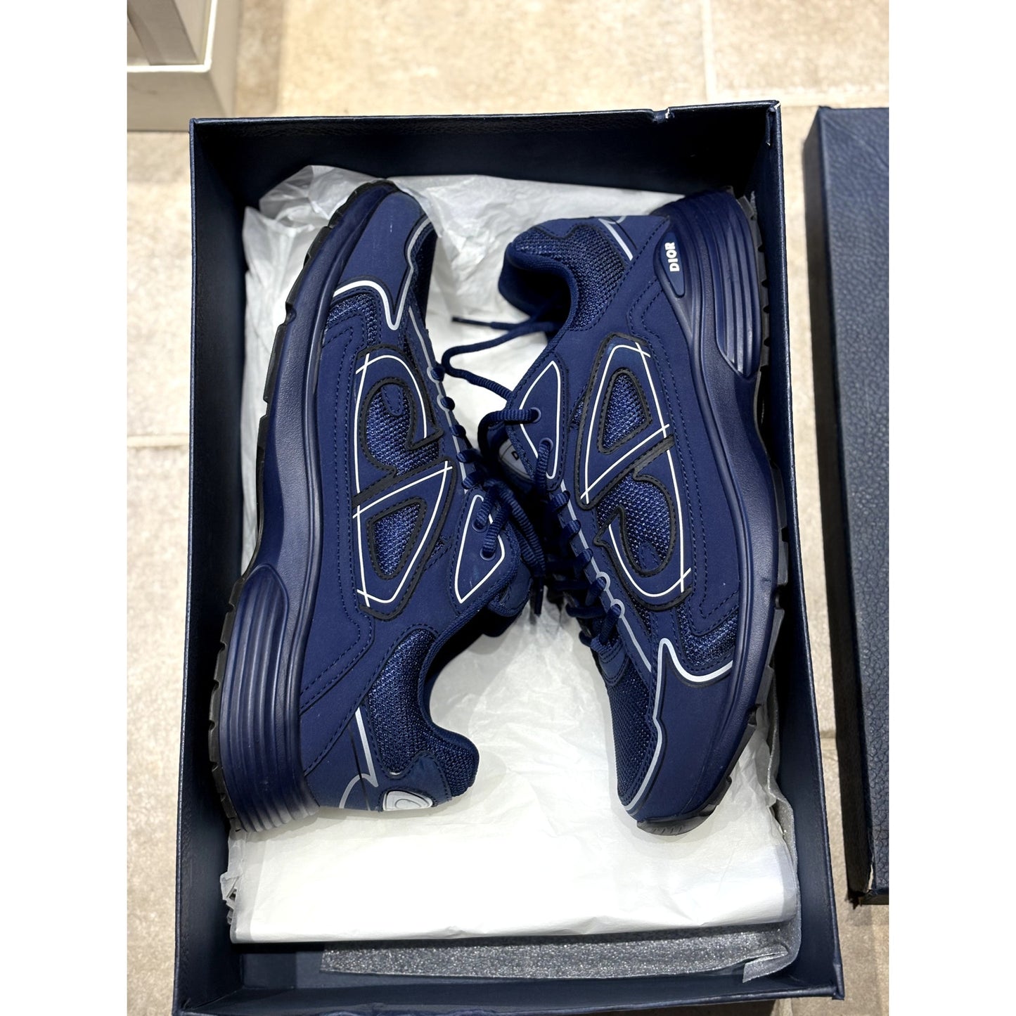 Size 9 - Dior B30 Navy Deep Blue Sneakers