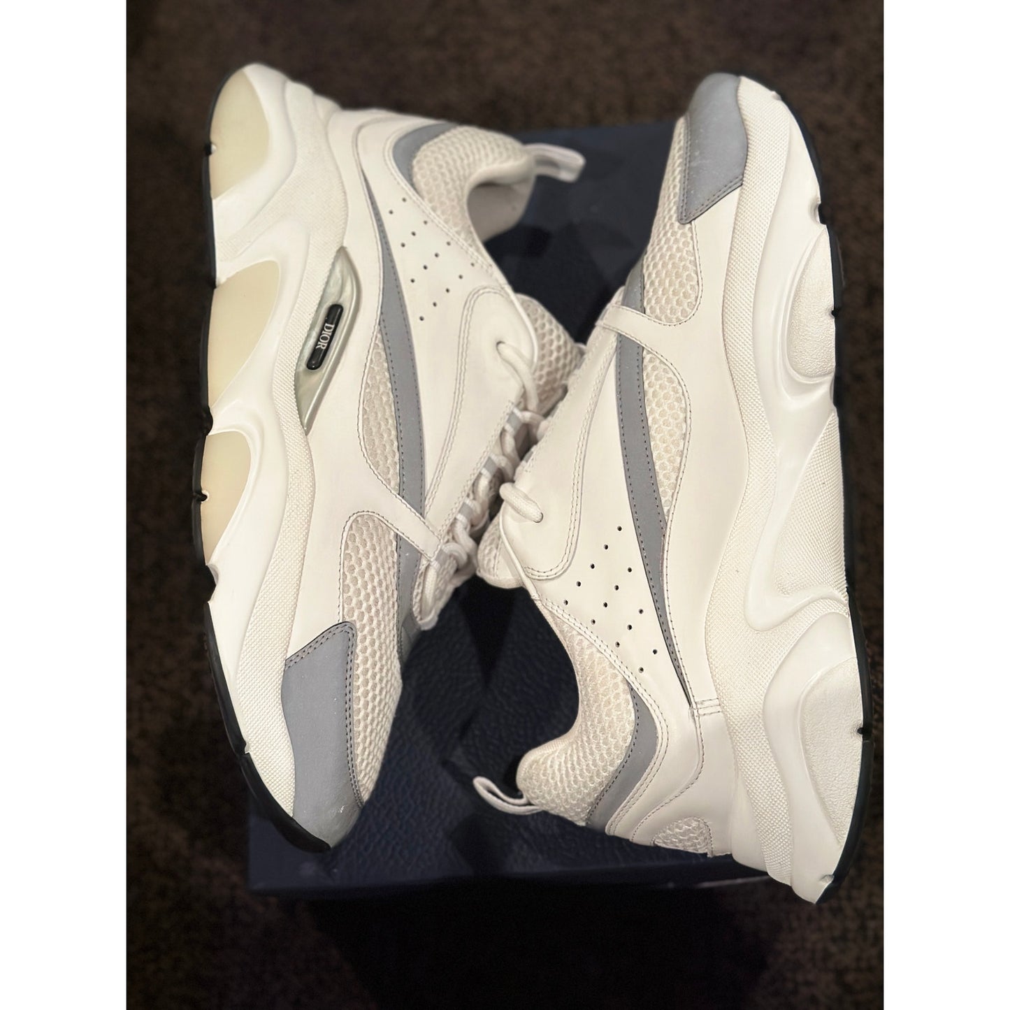 Size 14 - Dior B22 White Sneakers