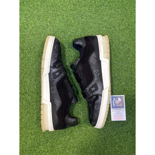 Louis Vuitton LV Trainer "Graphite" Black Monogram Sneaker