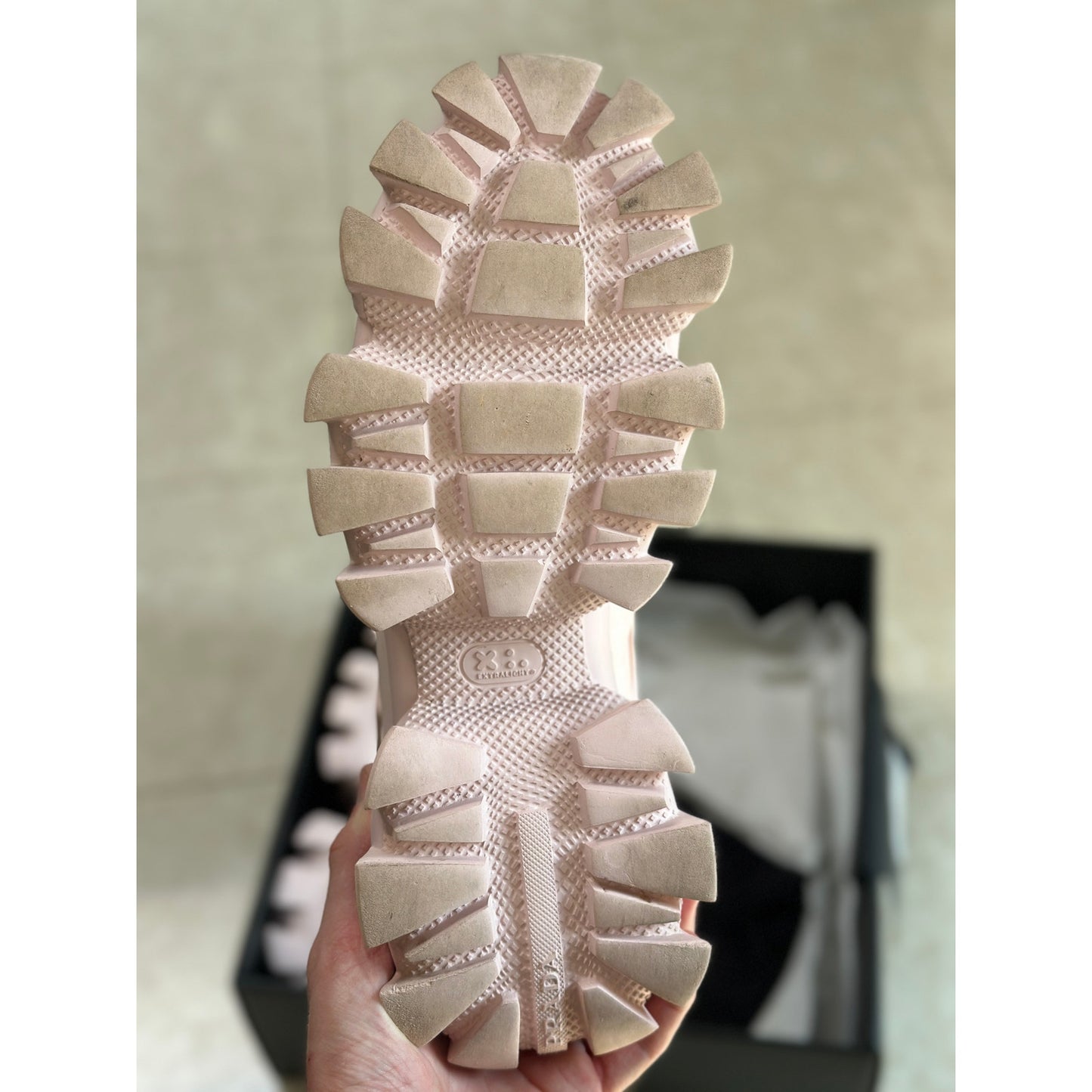Size 10.5 - Prada Cloudbust Pink Sneakers