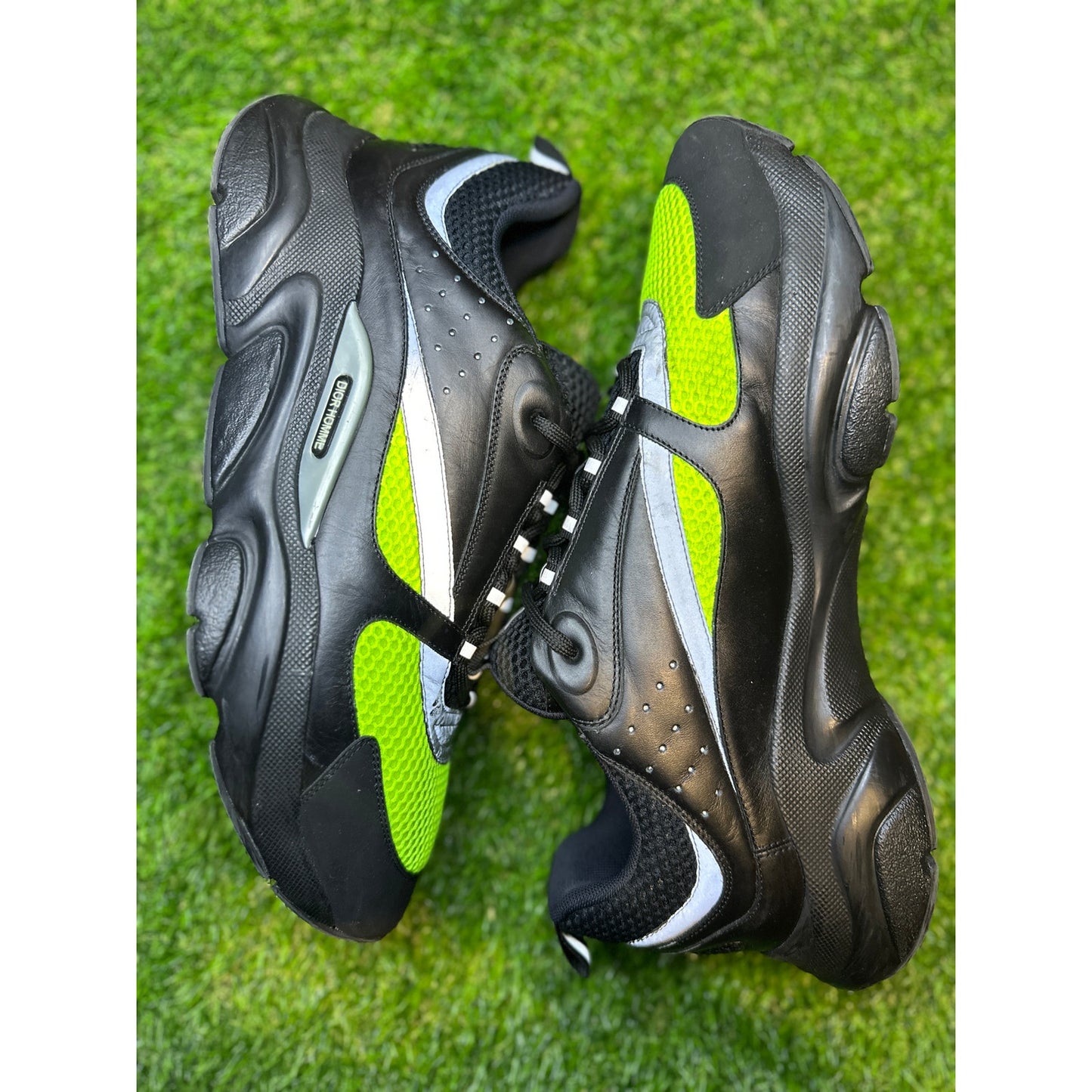 Dior B22 Black\Neon Sneakers