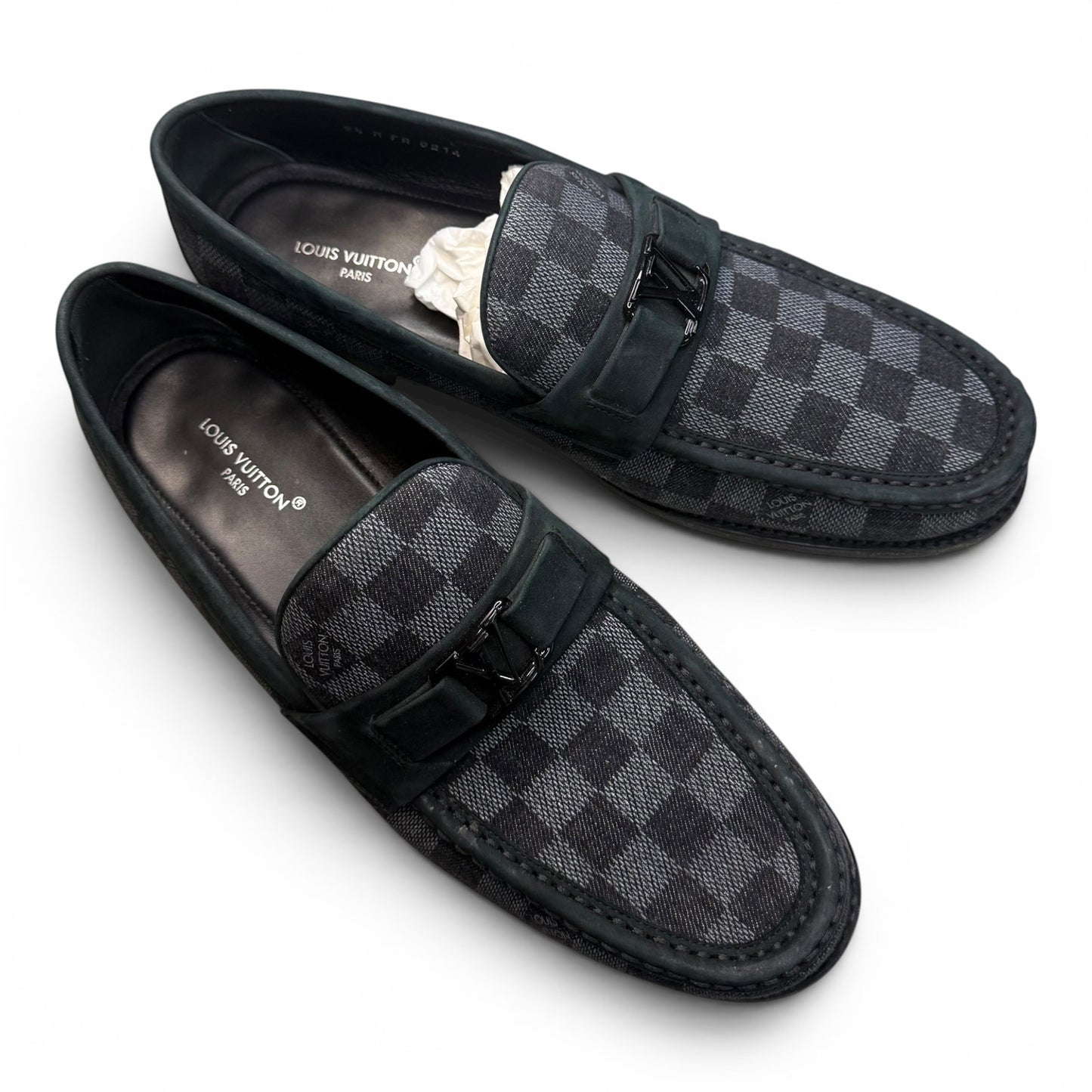 Louis Vuitton Major Loafer Damier Black | Size 9.5LV