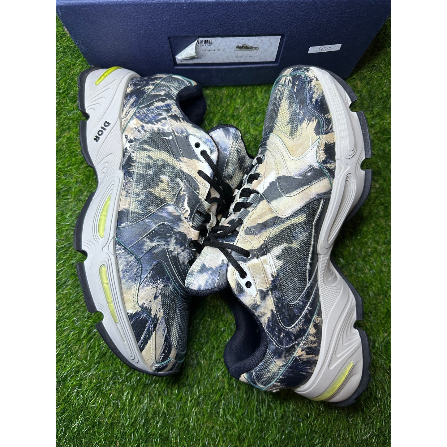 Size 10 - Dior CD1 Marble Sneakers