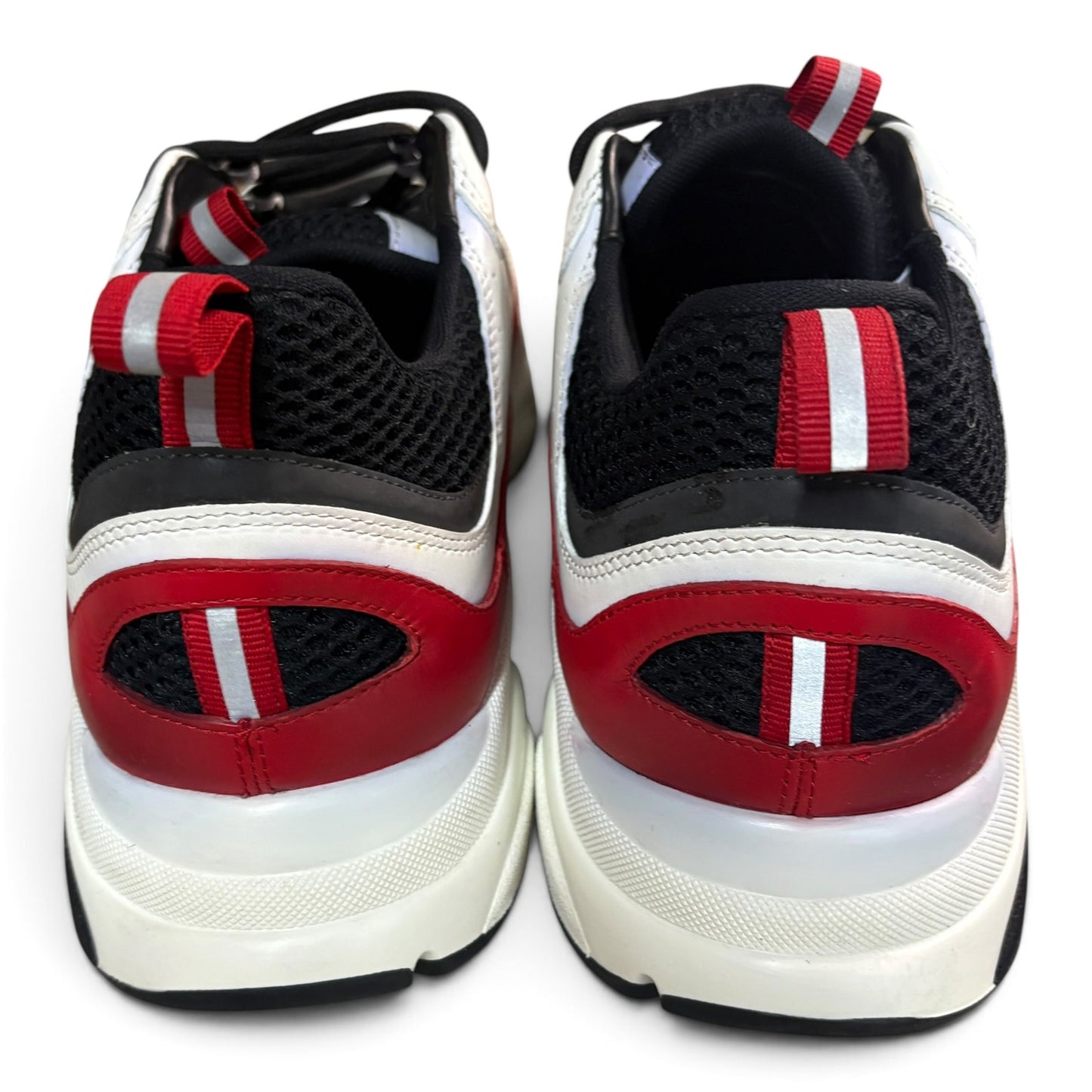Dior B22 Reflective Red / White Sneakers | Size 49 (15US)