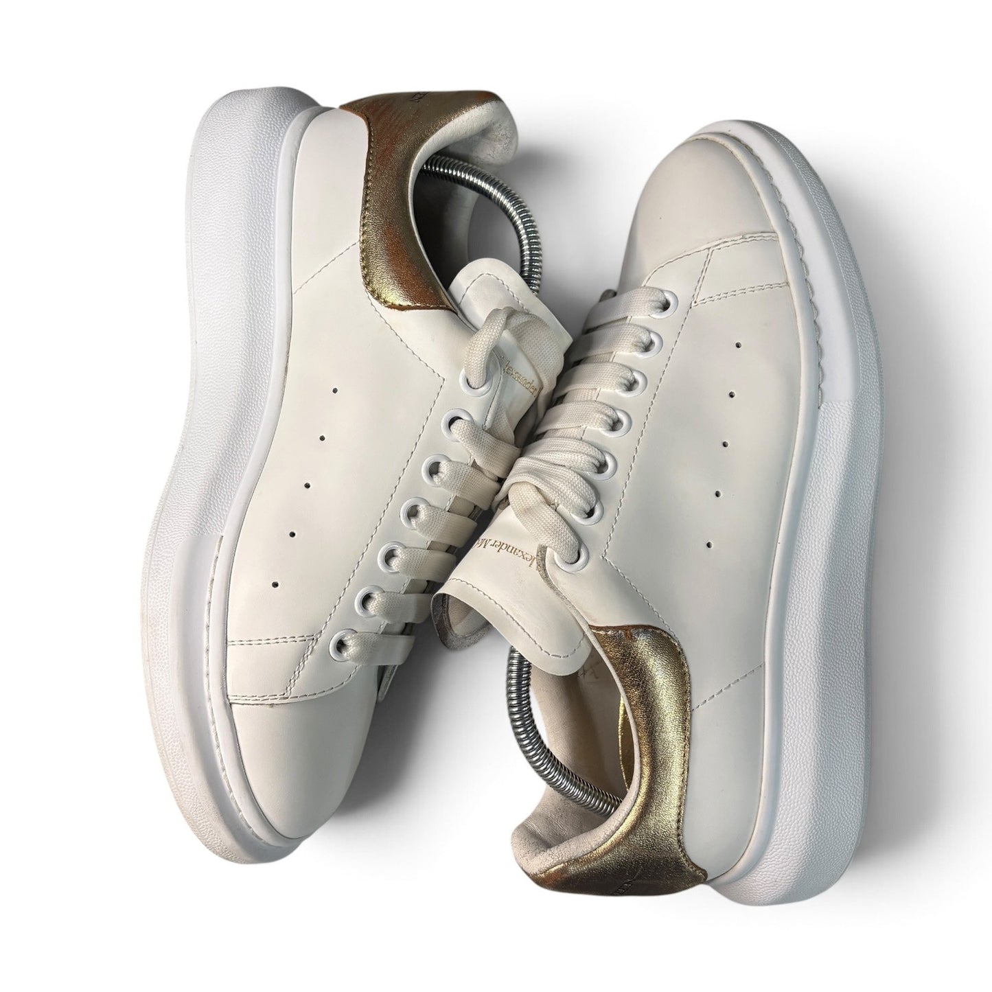 Alexander McQueen Oversized Sneaker 'White Gold' 42/9M