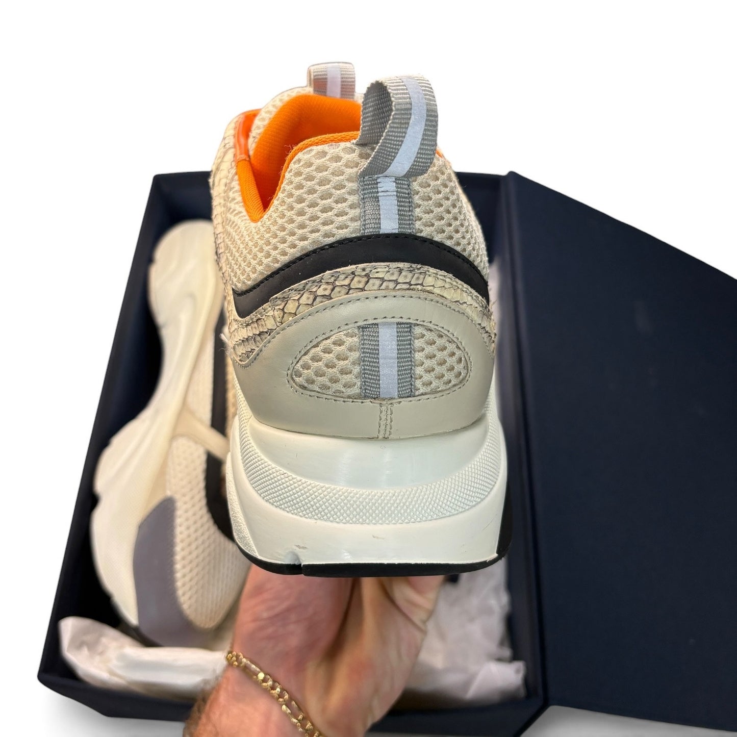 Dior B22 Sneaker ‘Python Beige’ Sneakers | Size 45(12US)