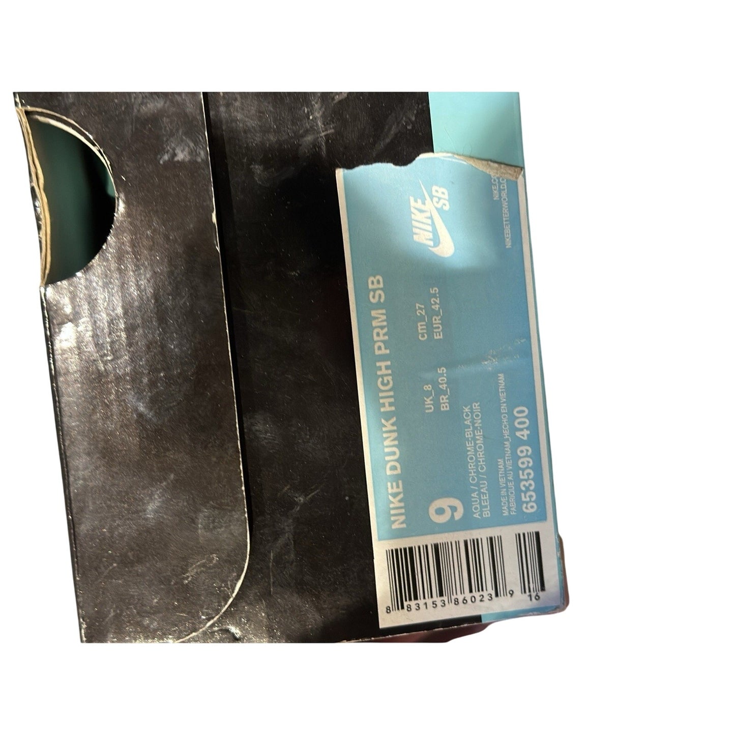 Size 9 - Nike SB Dunk High Premium x Diamond Supply Co. Tiffany 2014