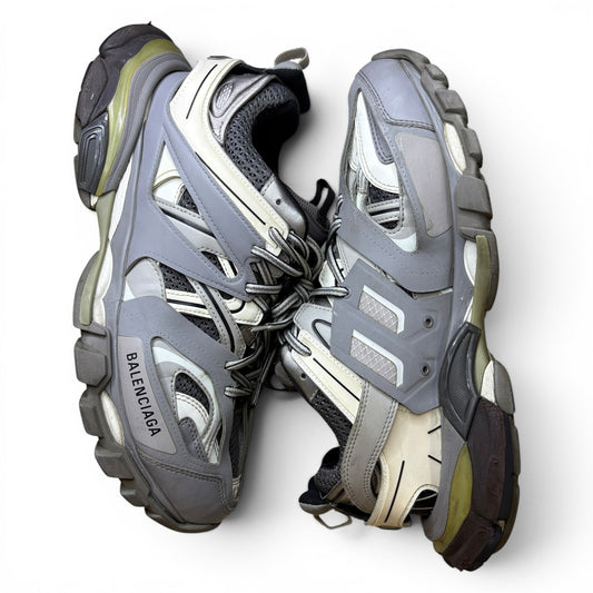 Size 9 - Balenciaga Track Grey White Sneakers