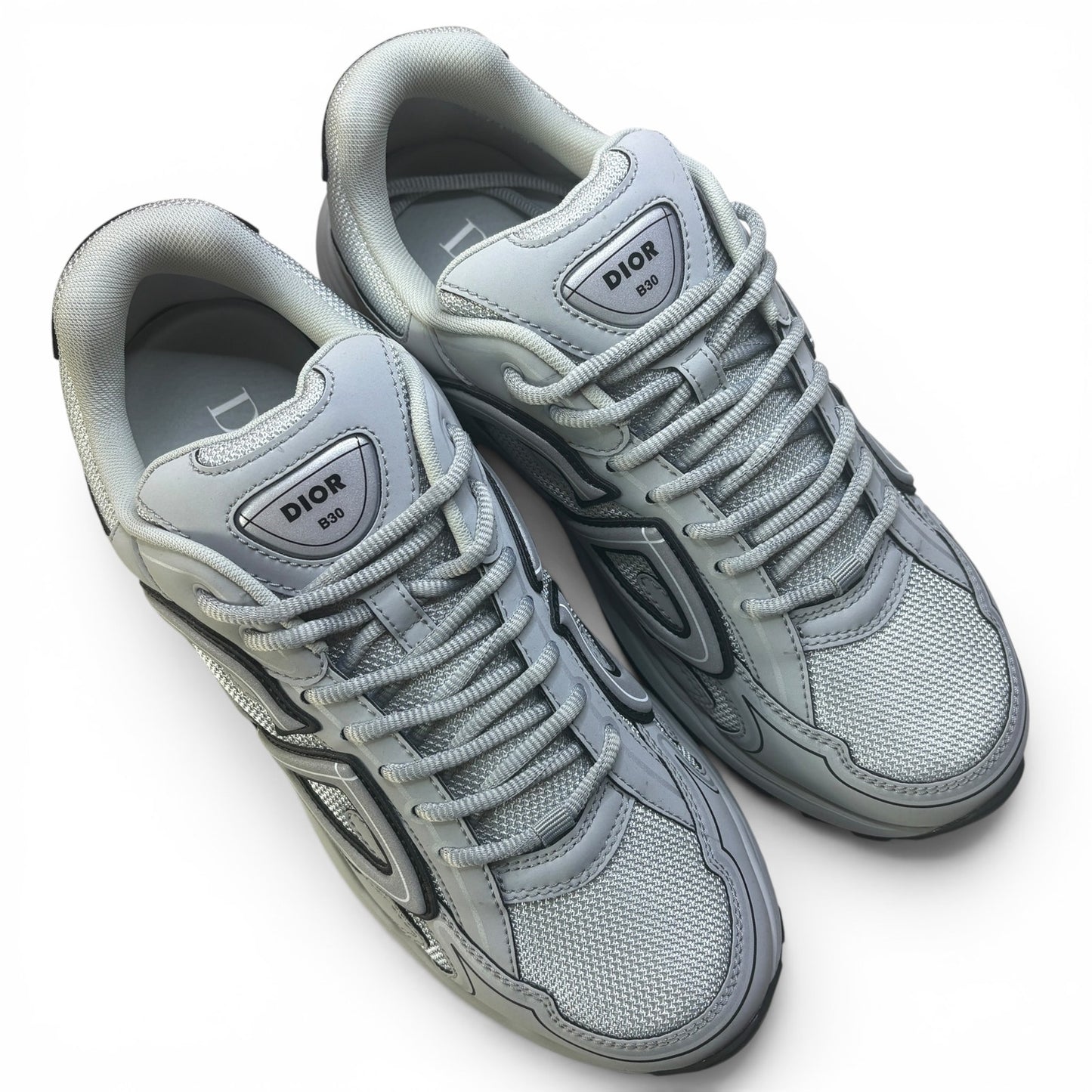 Dior B30 Triple Grey Sneakers | Size 43 (10US)