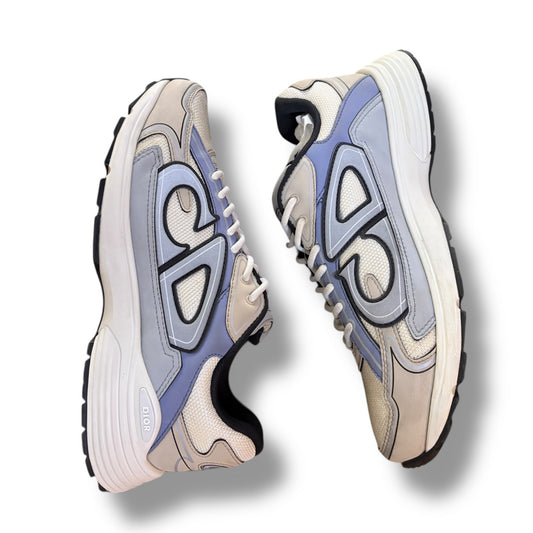 Dior B30 Blue Tan Grey Sneakers | Size 45(12US)