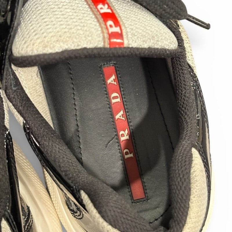 Size 9.5 - Prada America's Cup "Black Grey"