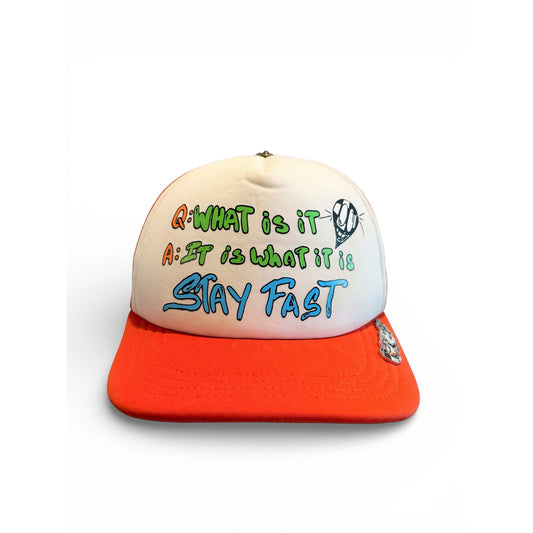 Chrome Hearts Stay Fast Matty Boy Hat