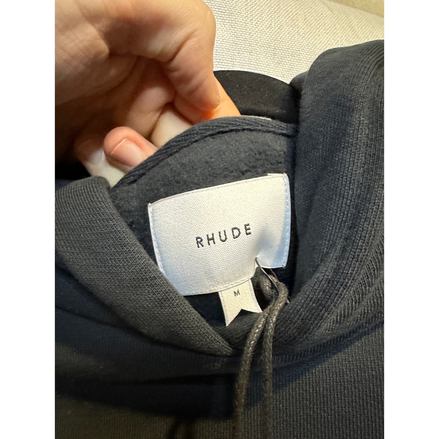 Rhude Hoodie "Hotel De Rhude" Medium Sweatshirt BNWT