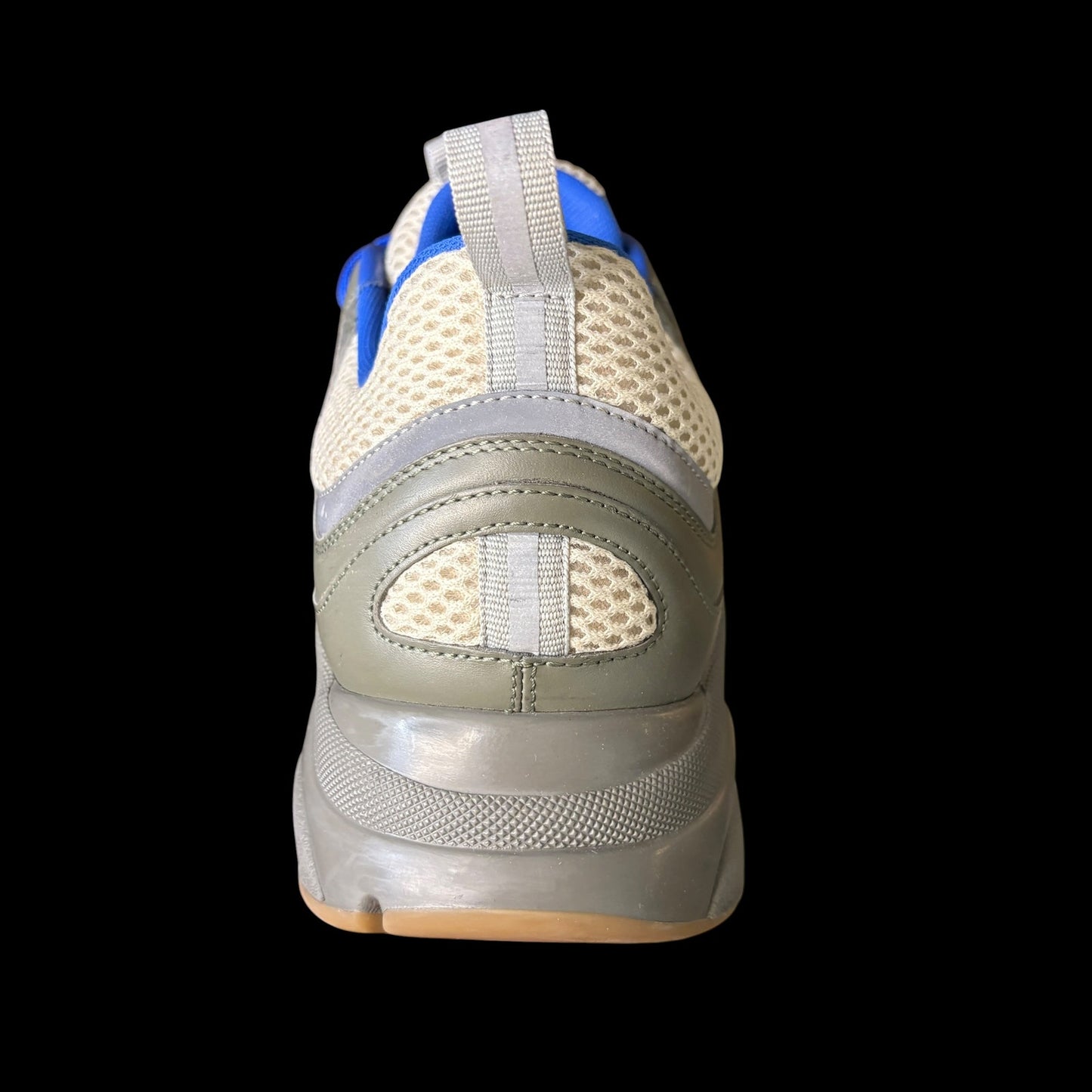 Dior B22 Reflective Olive / Blue Sneakers | Size 43 (10US)