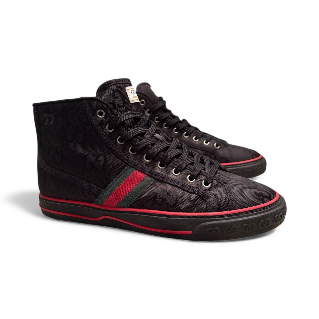 Size 10US - Gucci Off The Grid High Top Black GG