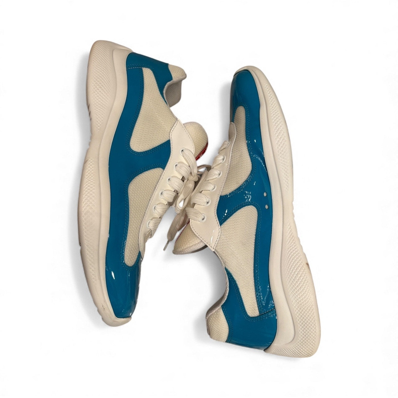 Prada America’s Cup Sneakers “White Blue” | 10.5UK / 11.5US