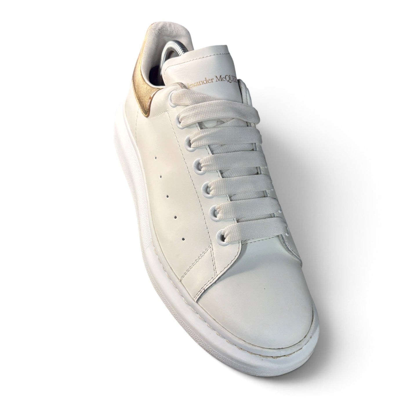 Alexander McQueen Oversized Sneaker 'White Gold' 42/9M