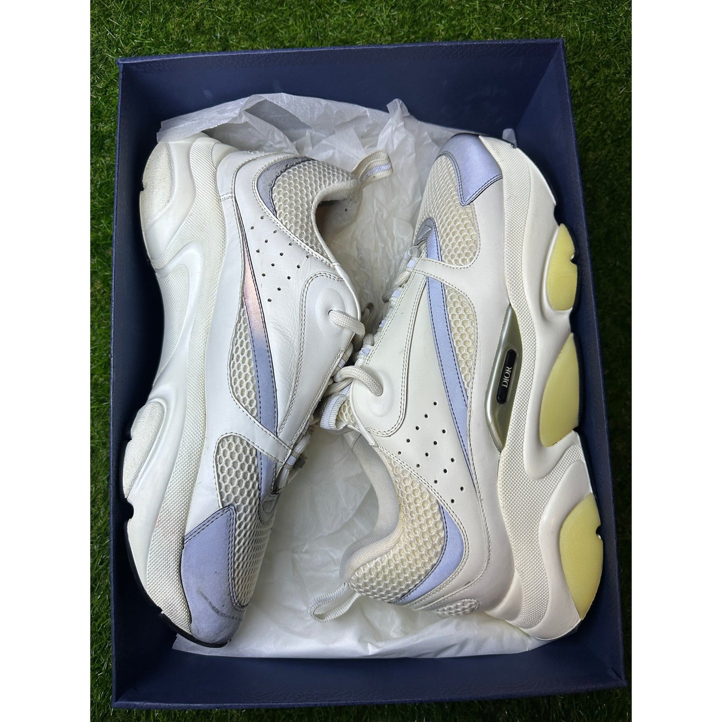 Size 12 - Dior B22 White Sneakers