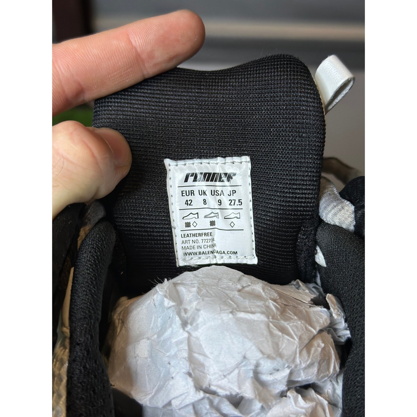 Balenciaga Runner Sneakers Blue/Yellow/White | Size 42EU