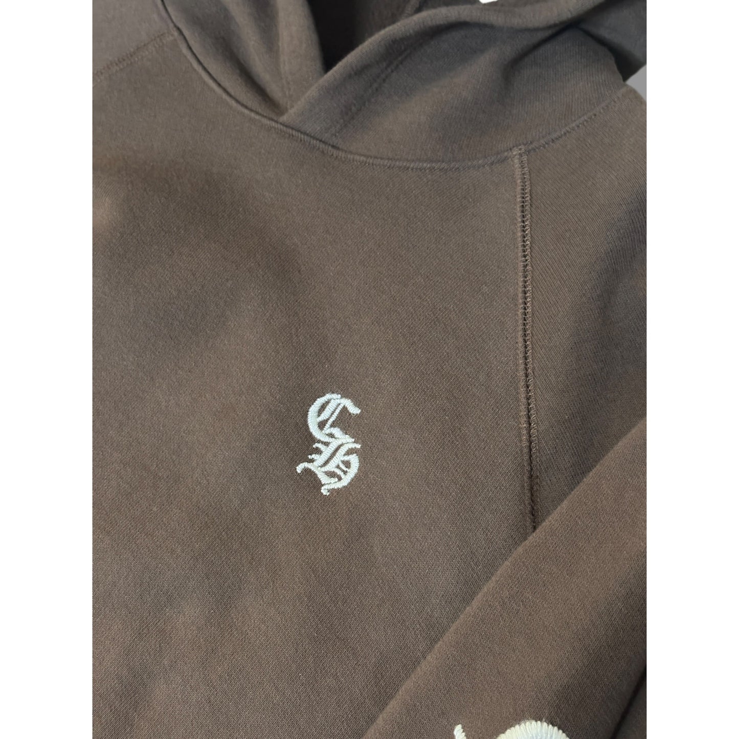 Chrome Hearts  Slo ride embroidered pullover hoodie