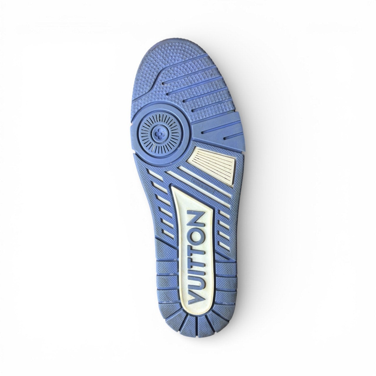 Louis Vuitton Trainer Blue Damier 3D Denim Virgil #54 | 8LV