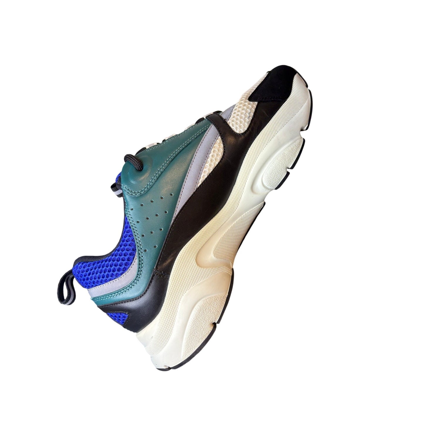 Size 11 - Dior B22 Men's Sneaker White Blue Black Green