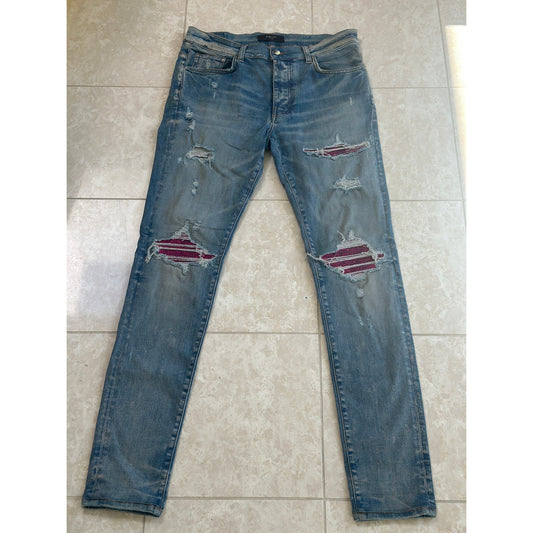 Amiri MX1 Pink Patch Size 33