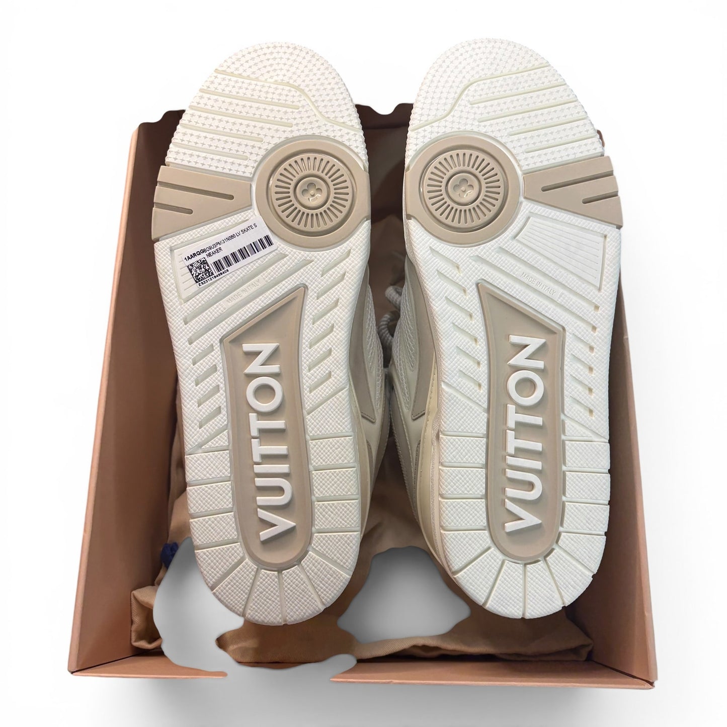 Louis Vuitton LV Skate Sneakers Beige | Size 8LV