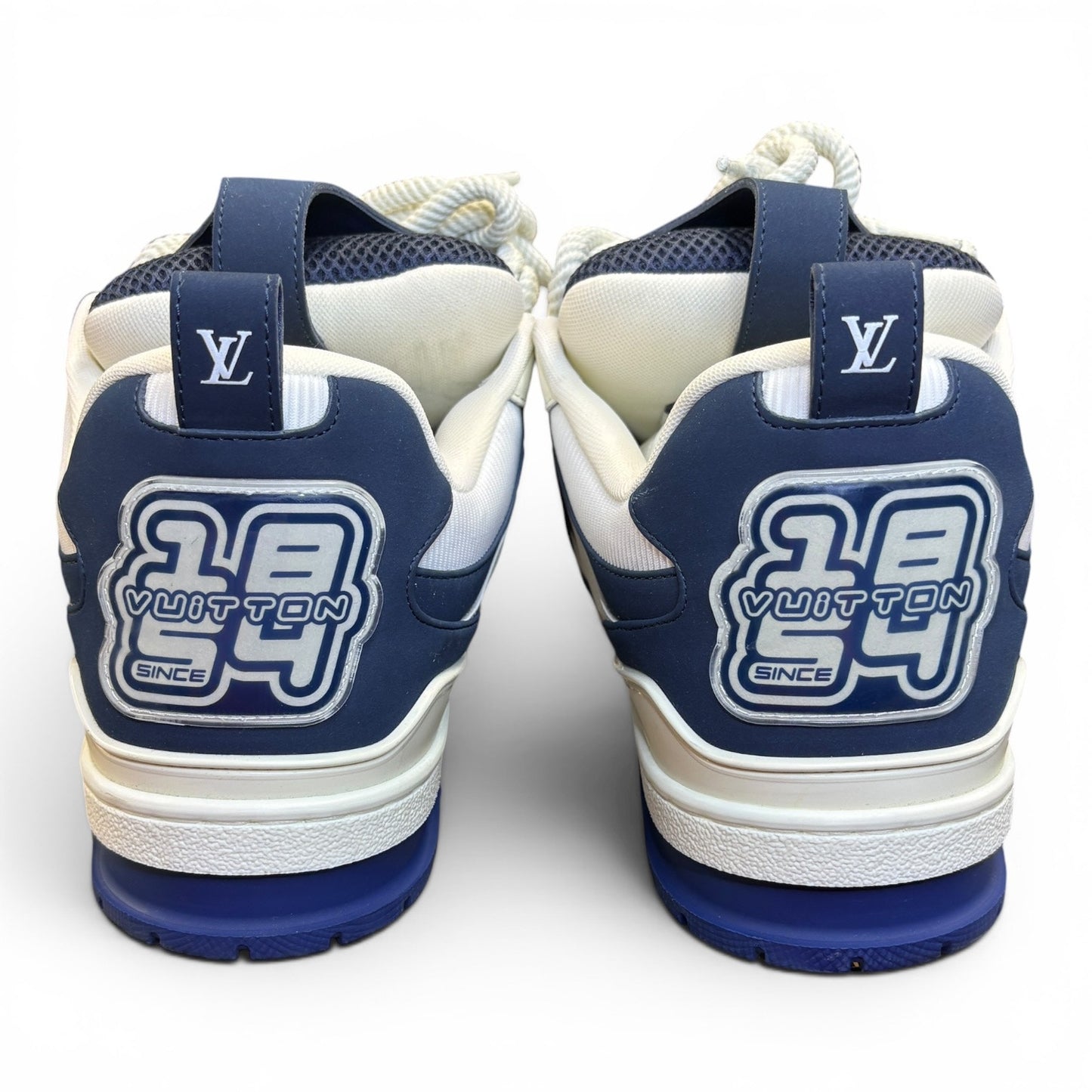 Louis Vuitton LV Skate Blue / White Sneakers | Size 9LV