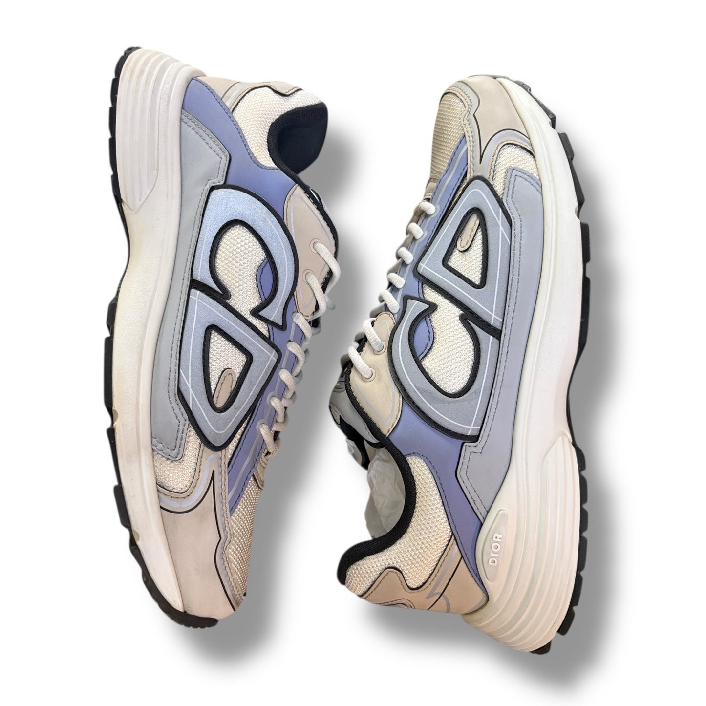 Dior B30 Blue Tan Grey Sneakers | Size 45(12US)