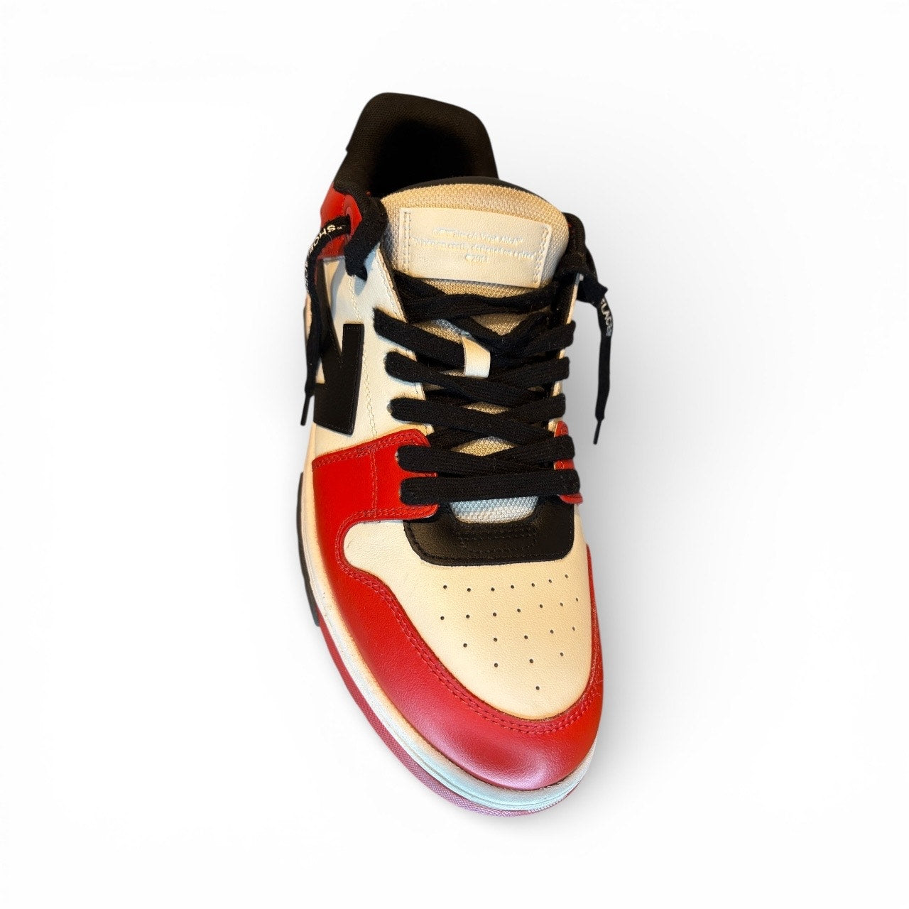 Off-White Out Of Office Men's Sneakers Red White Black 12US