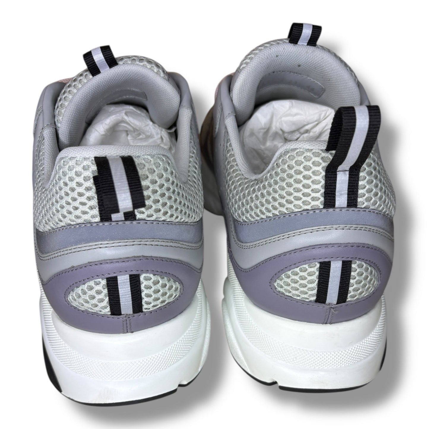 Dior B22 Reflective Low Top Grey Sneakers | Size 46 (13US)