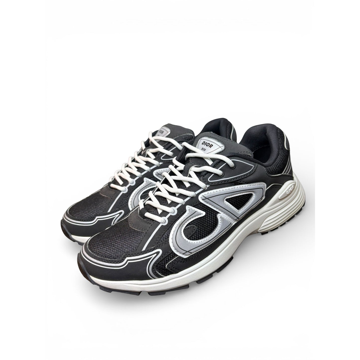 Size 9 - Dior B30 Black & Grey Sneakers