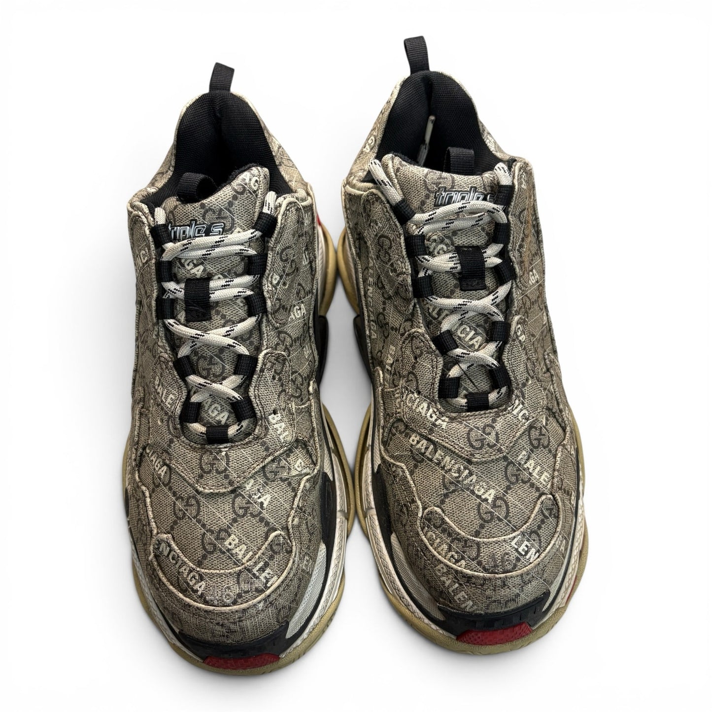 Balenciaga x Gucci Triple S Sneakers | Size 13US