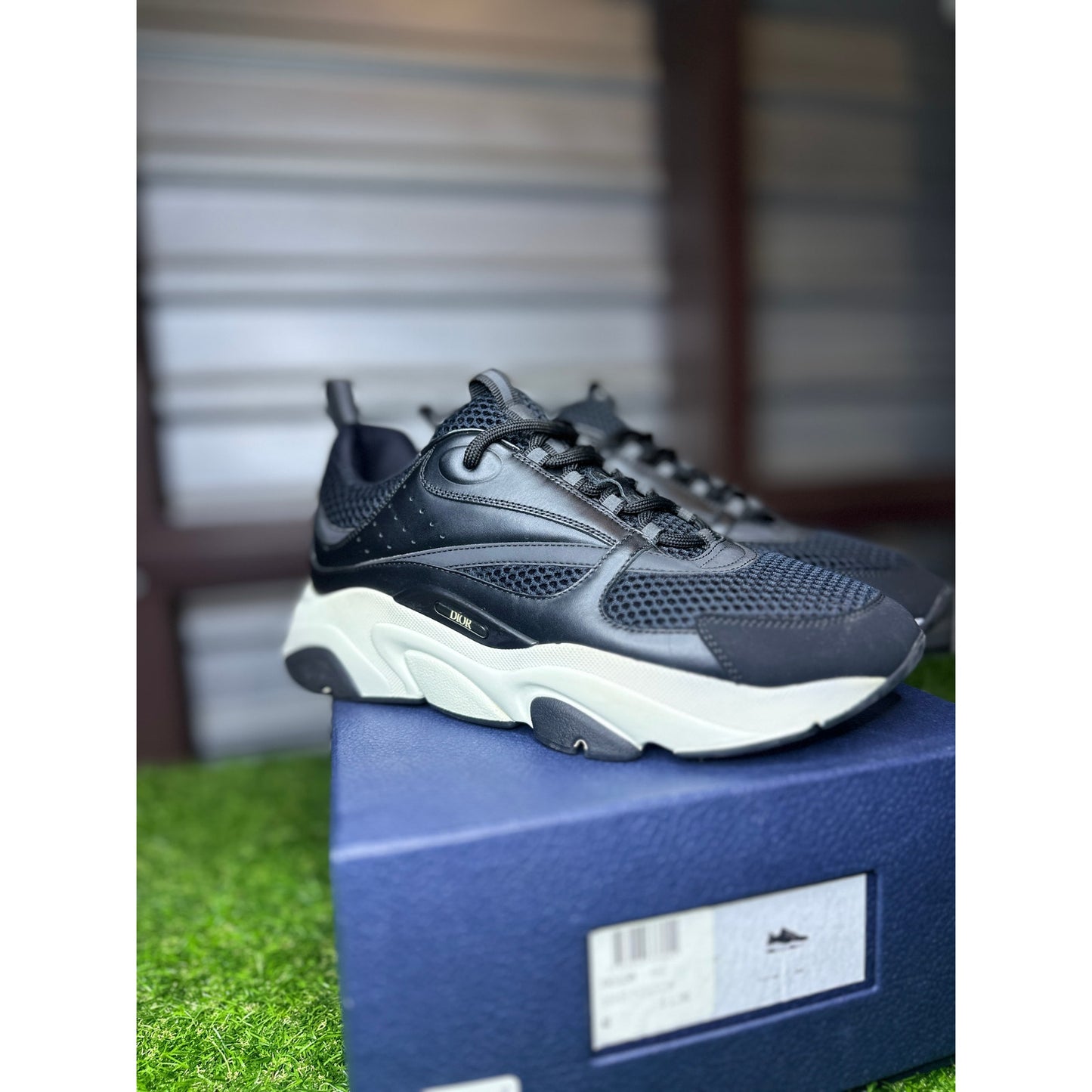 Size 10 - Dior B22 Black/White Sneakers