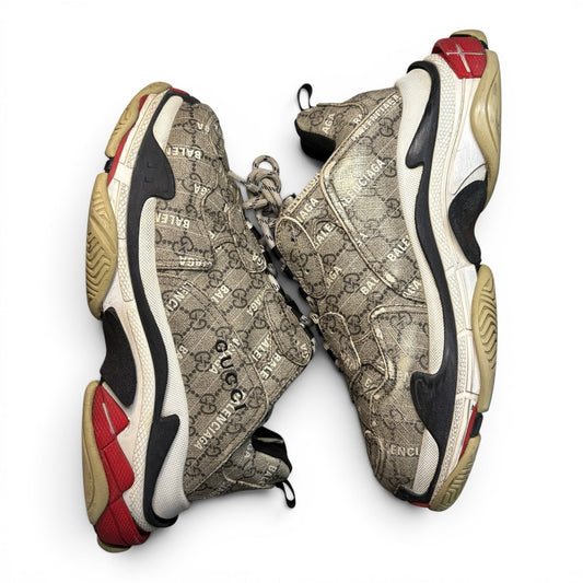 Balenciaga x Gucci Triple S Sneakers | Size 13US