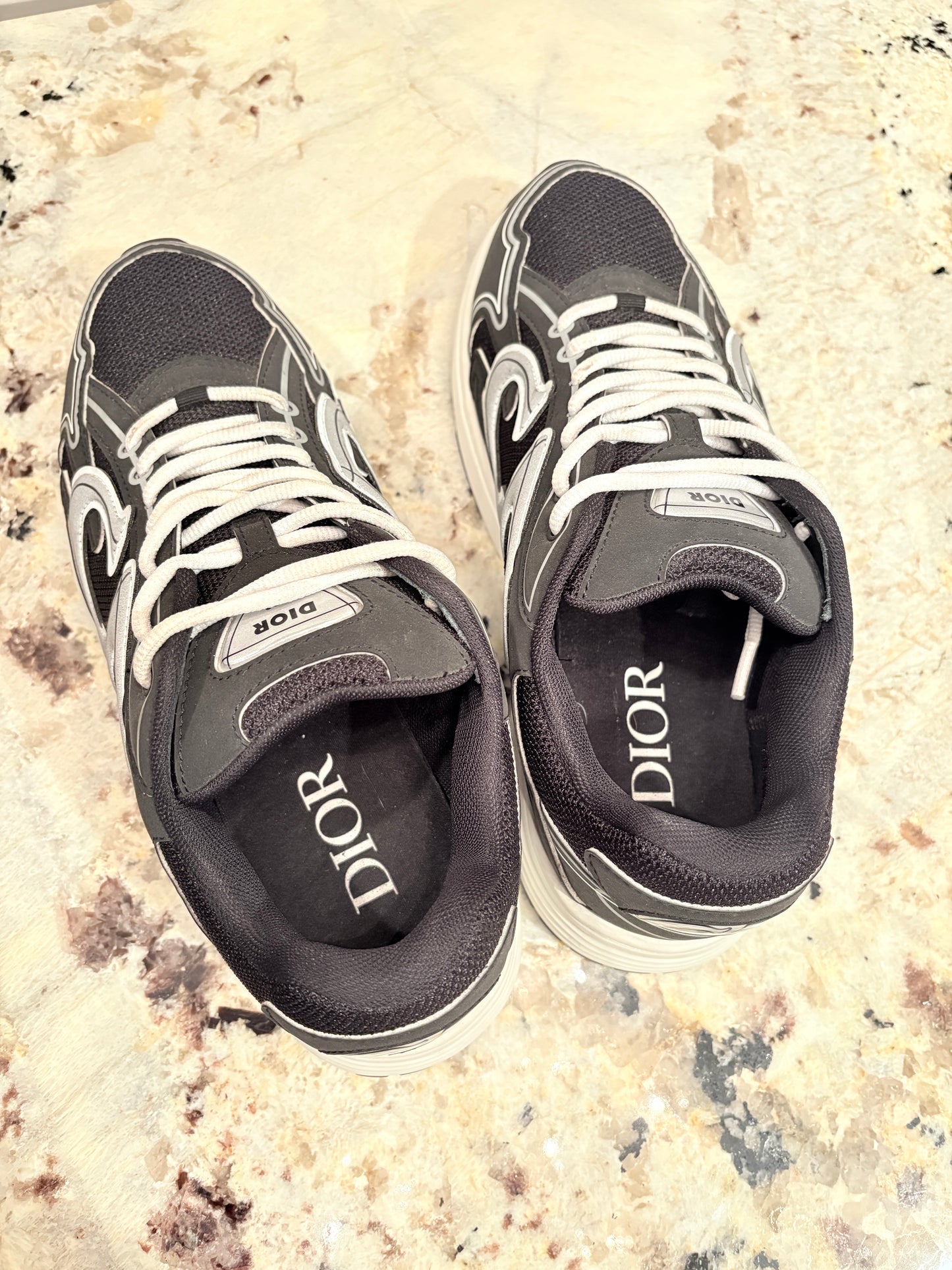 Size 9 - Dior B30 “Black/White” Sneakers