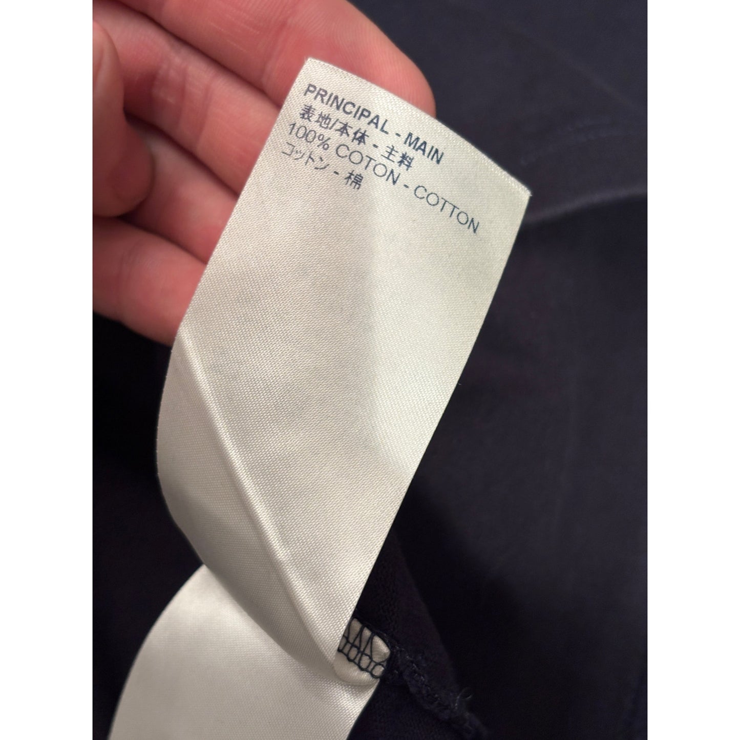 Louis Vuitton VIRGIL ABLOH - HAND STITCHED FLORAL LOGO TEE