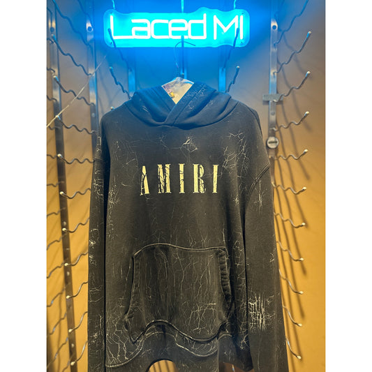 XXL - Amiri Cracked Dye Core Logo Hoodie
