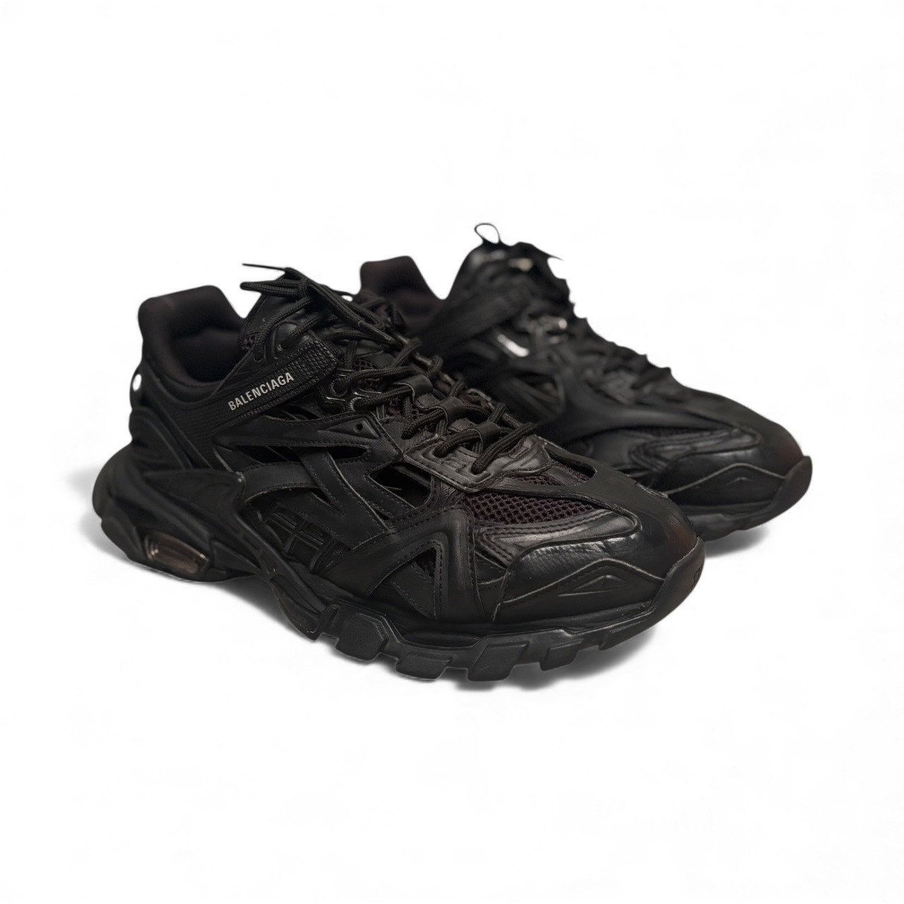 Size 11 - Balenciaga Track 2.0 Black Sneakers