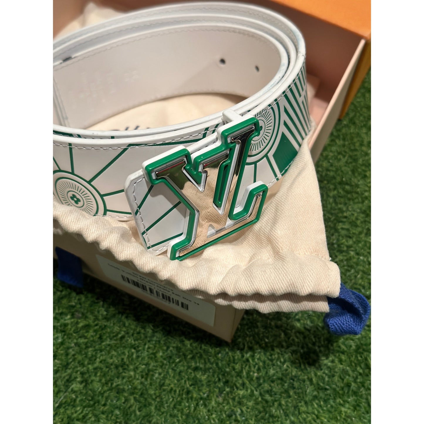 Size 34 - LV Imprint 40mm Reversible Belt