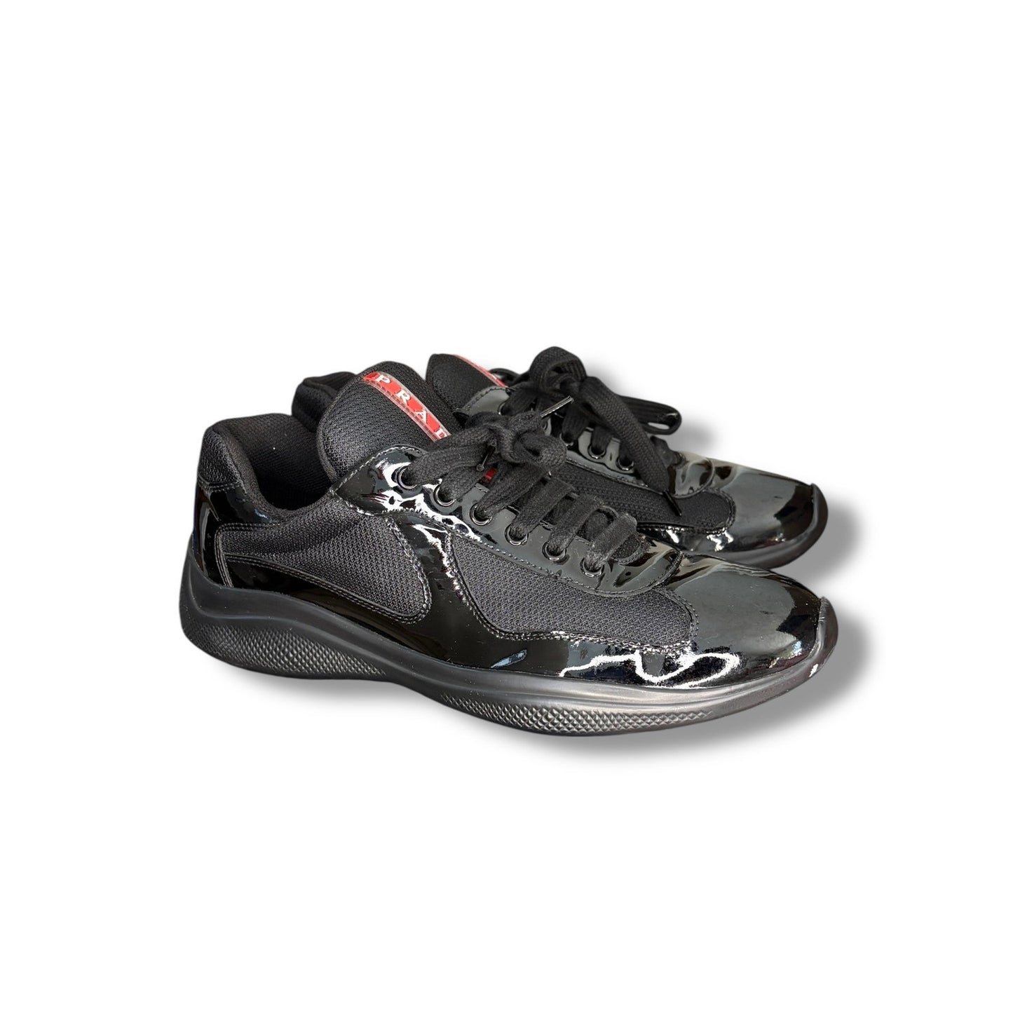 Prada America's Cup Sneakers Black | Size 8UK (9US)