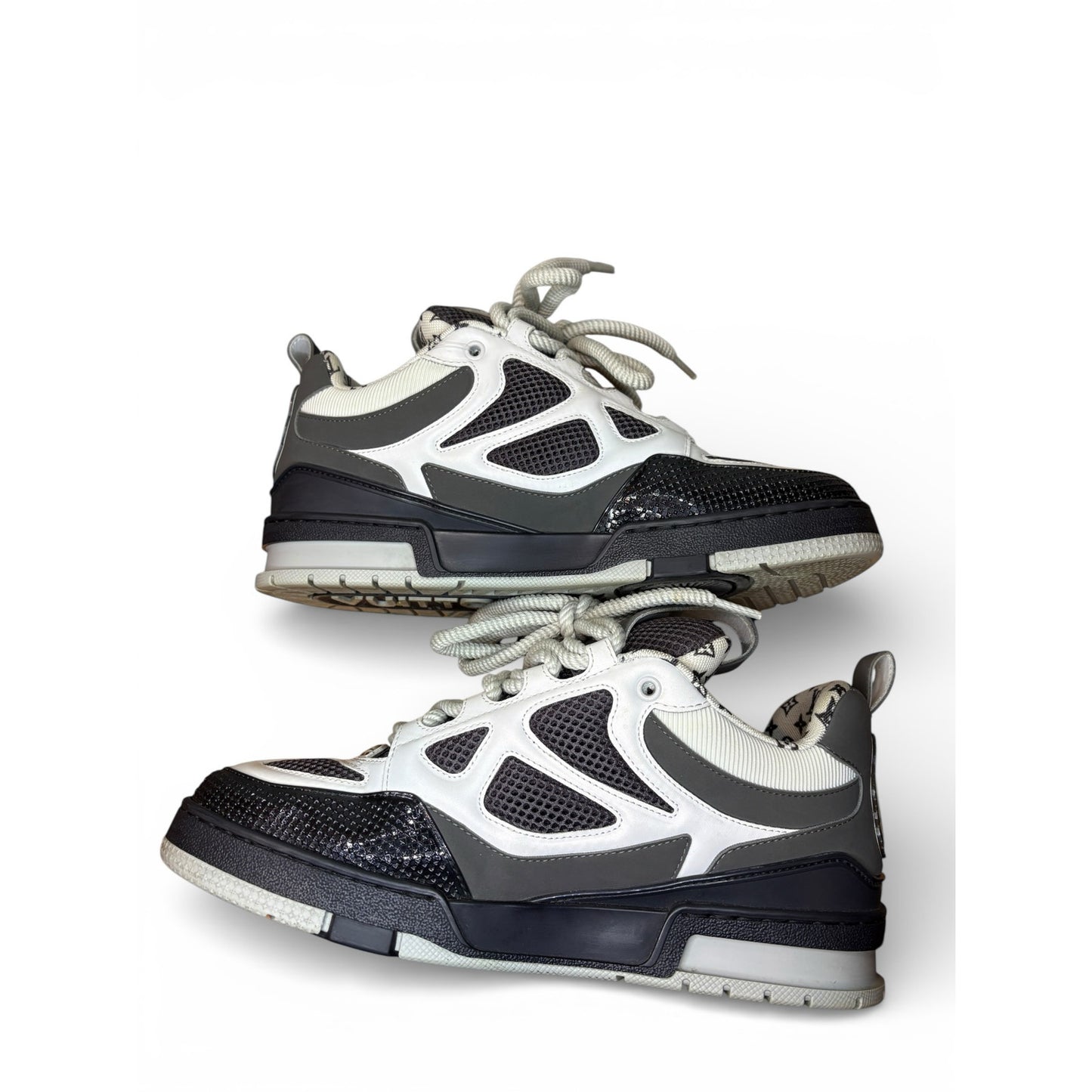 Louis Vuitton LV Skate Sneakers Grey White | Size 8.5LV